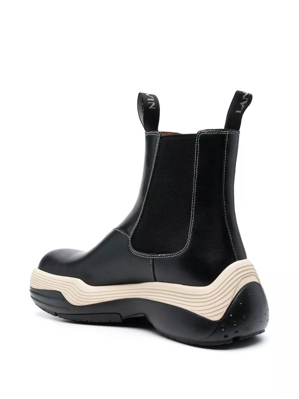 Affordable Lanvin Flash-X leather Chelsea boots Men 0116