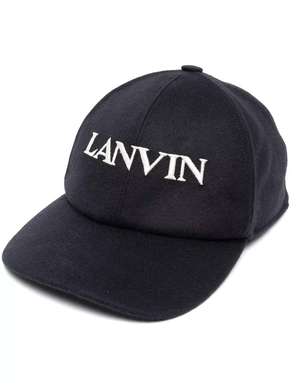 Lanvin embroidered-logo felt cap Women 0113