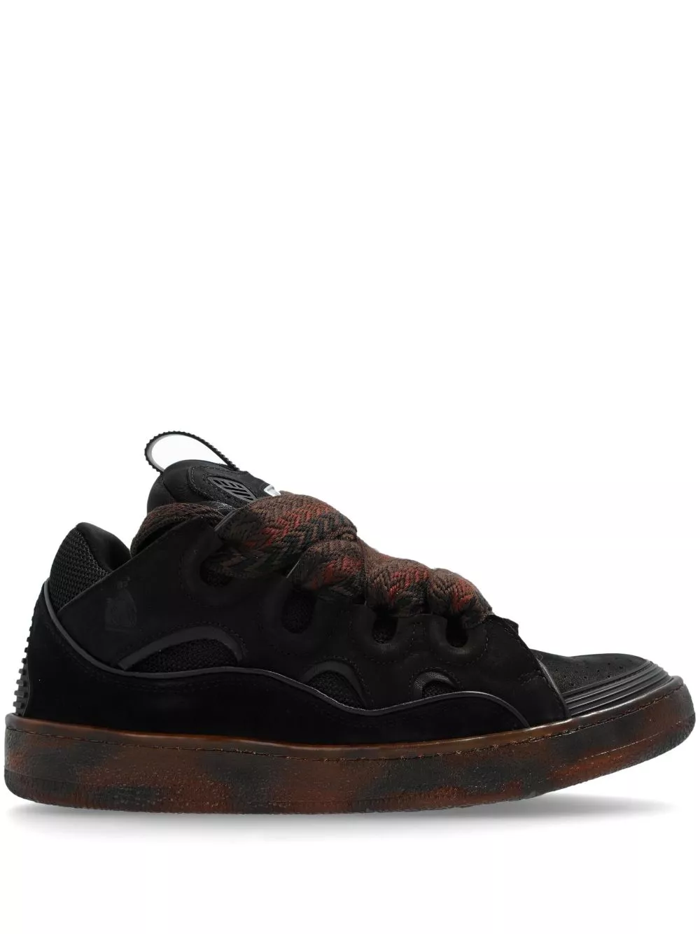 Lanvin Curb Lite logo-patch sneakers Women 0119