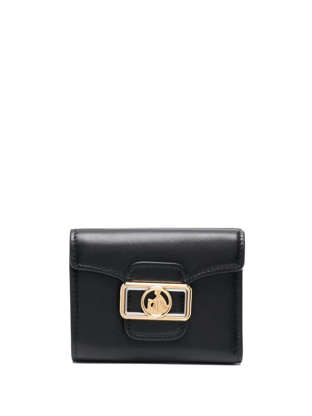 Lanvin small logo-plaque leather purse Women 0113