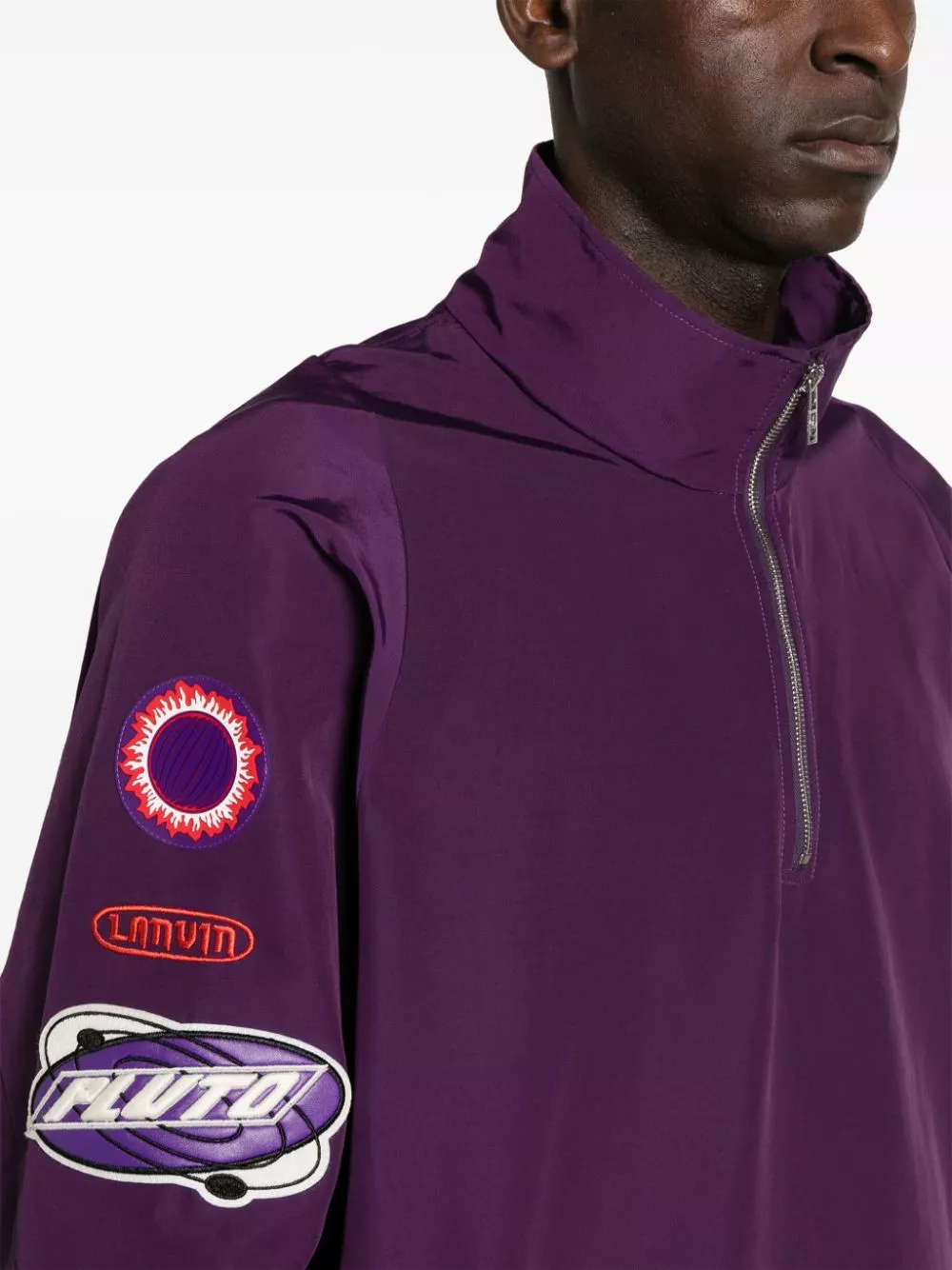 Affordable Lanvin x Future Pluto half-zip windbreaker Men 0113