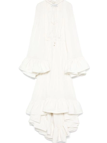 Women ruffled dress Lanvin midi 0314